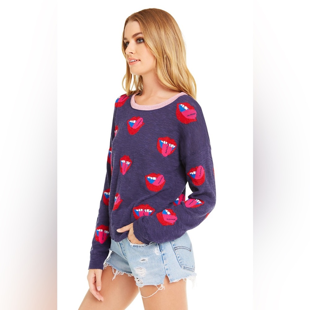 Wildfox Lippy Laura Sweater - Picture 3 of 8